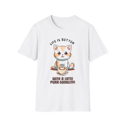 Women's Cat Latte T-Shirt