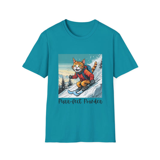 Purrfect Powder Unisex T-Shirt